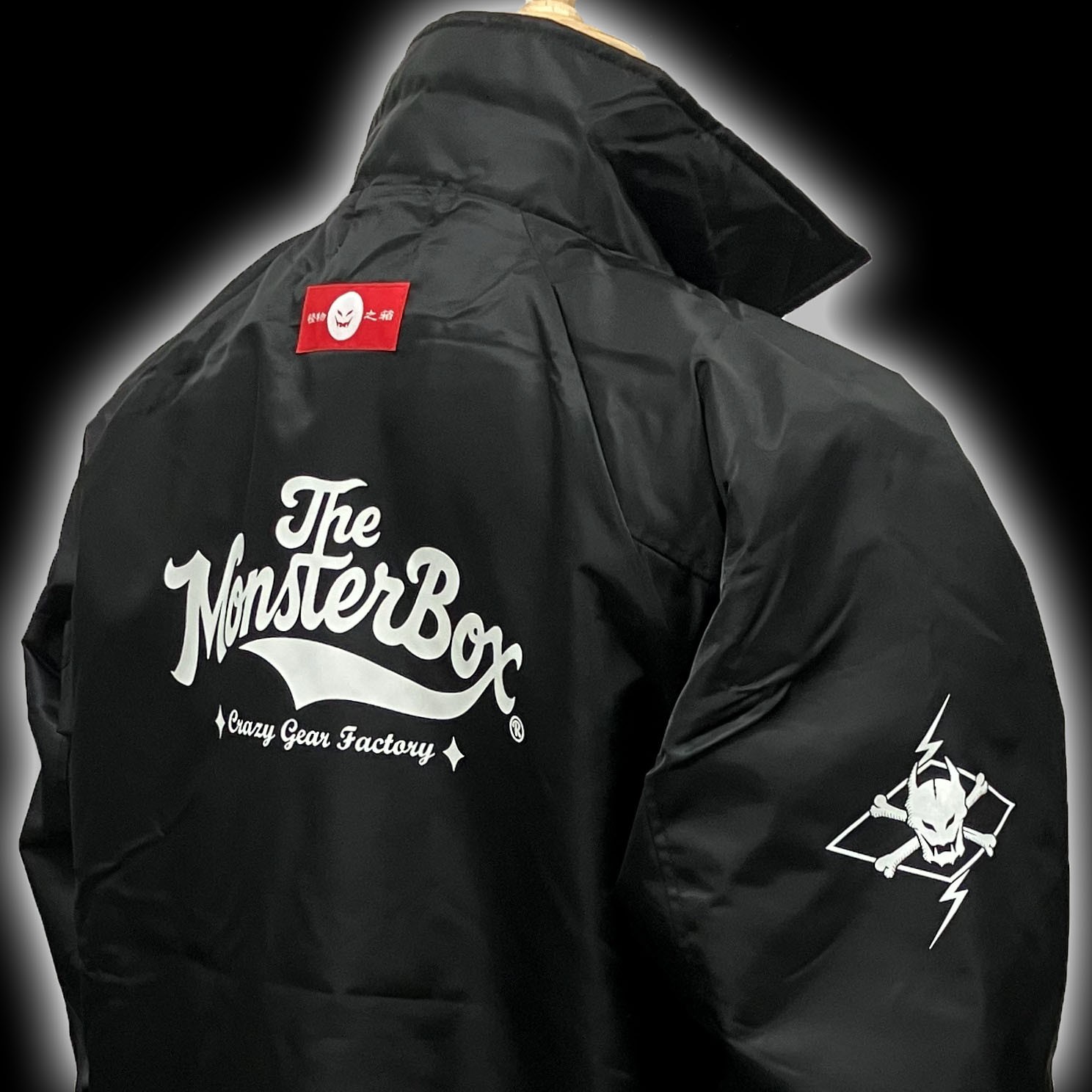 MB The MonsterBox ボア裏地 コーチジャケット BLACK
