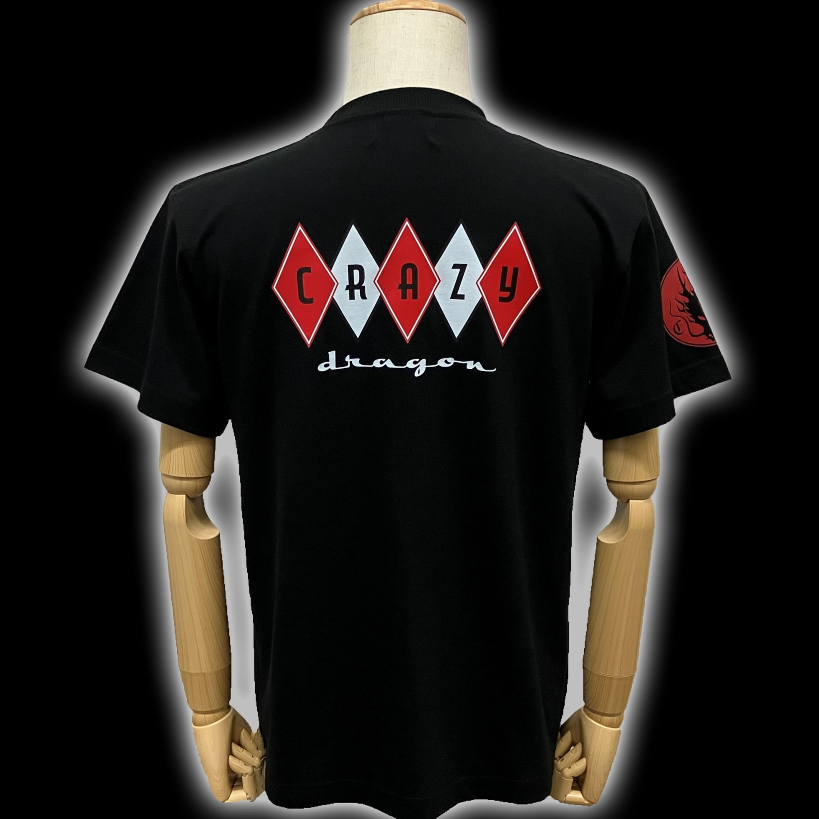 CD ダイヤロゴ Tシャツ BLACK