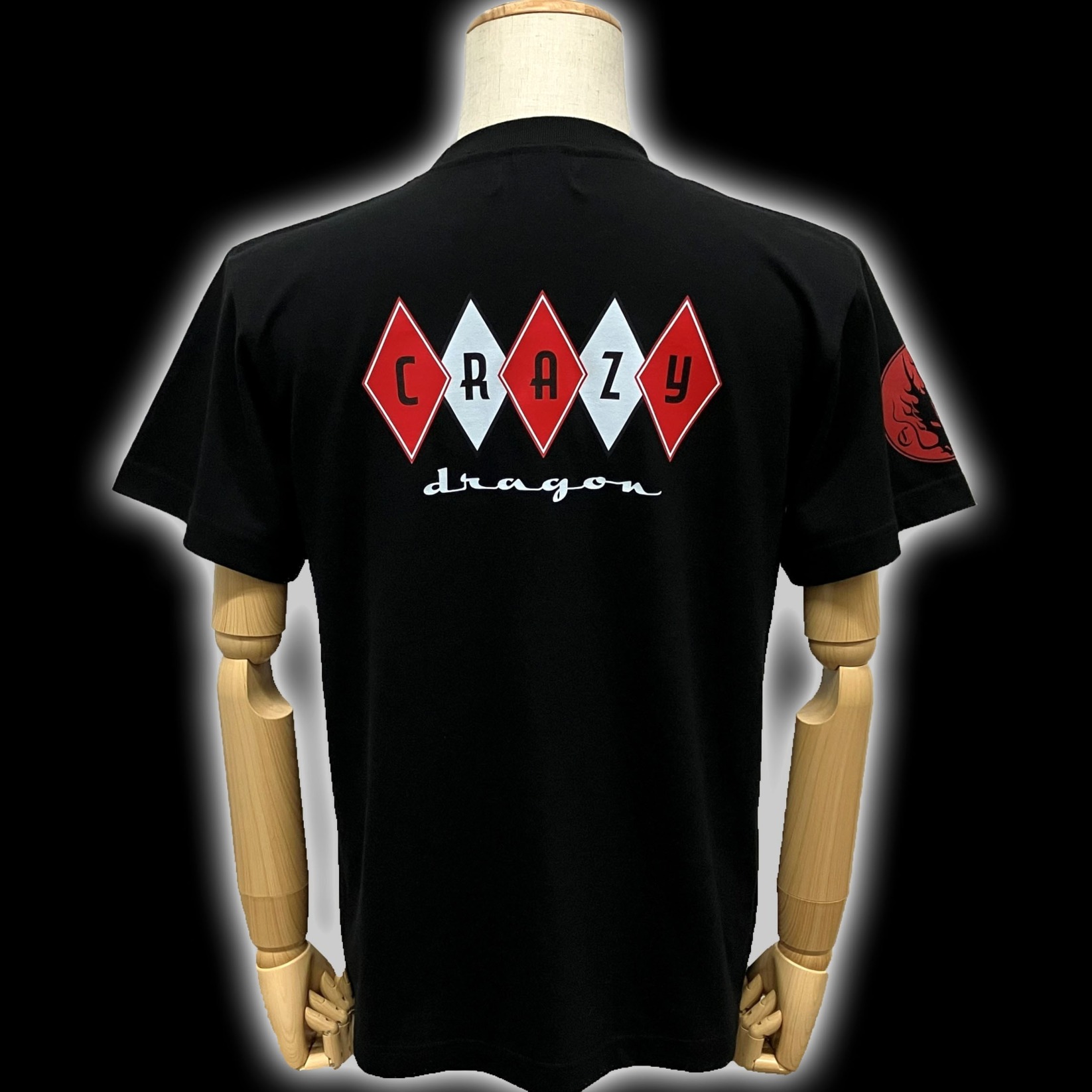 CD ダイヤロゴ Tシャツ BLACK